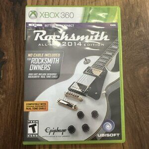 Rocksmith 2014 Edt No Cable Incl - Microsoft Xbox 360 Tested